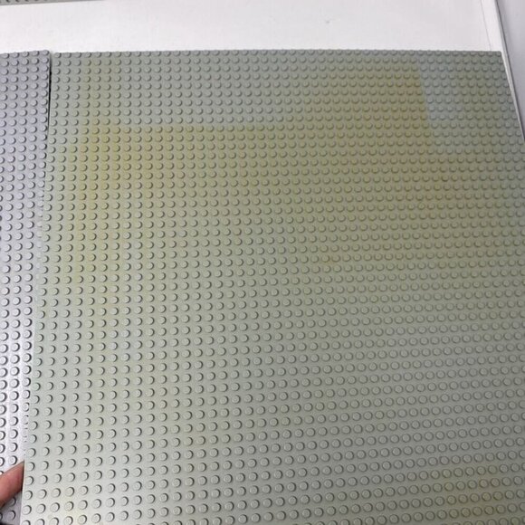 LEGO old Gray and new Gray 15" x 15" new gray 15"x14 Baseplates 6 total - Picture 5 of 10